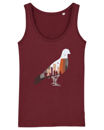Street Pigeon Burgundy