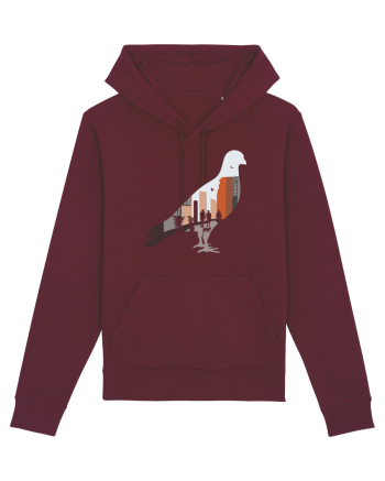 Street Pigeon Burgundy