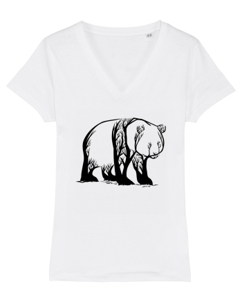 Panda Trees White
