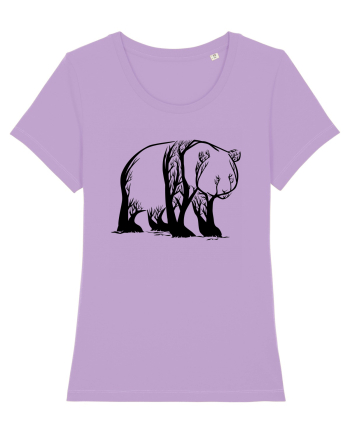 Panda Trees Lavender Dawn