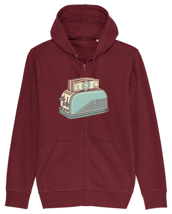 Money Toaster Burgundy