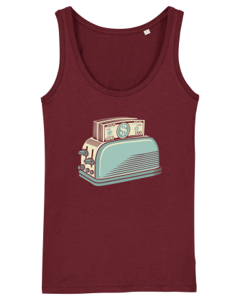 Money Toaster Burgundy