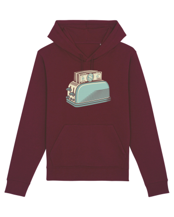 Money Toaster Burgundy