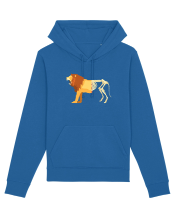 Lion Life Death Royal Blue