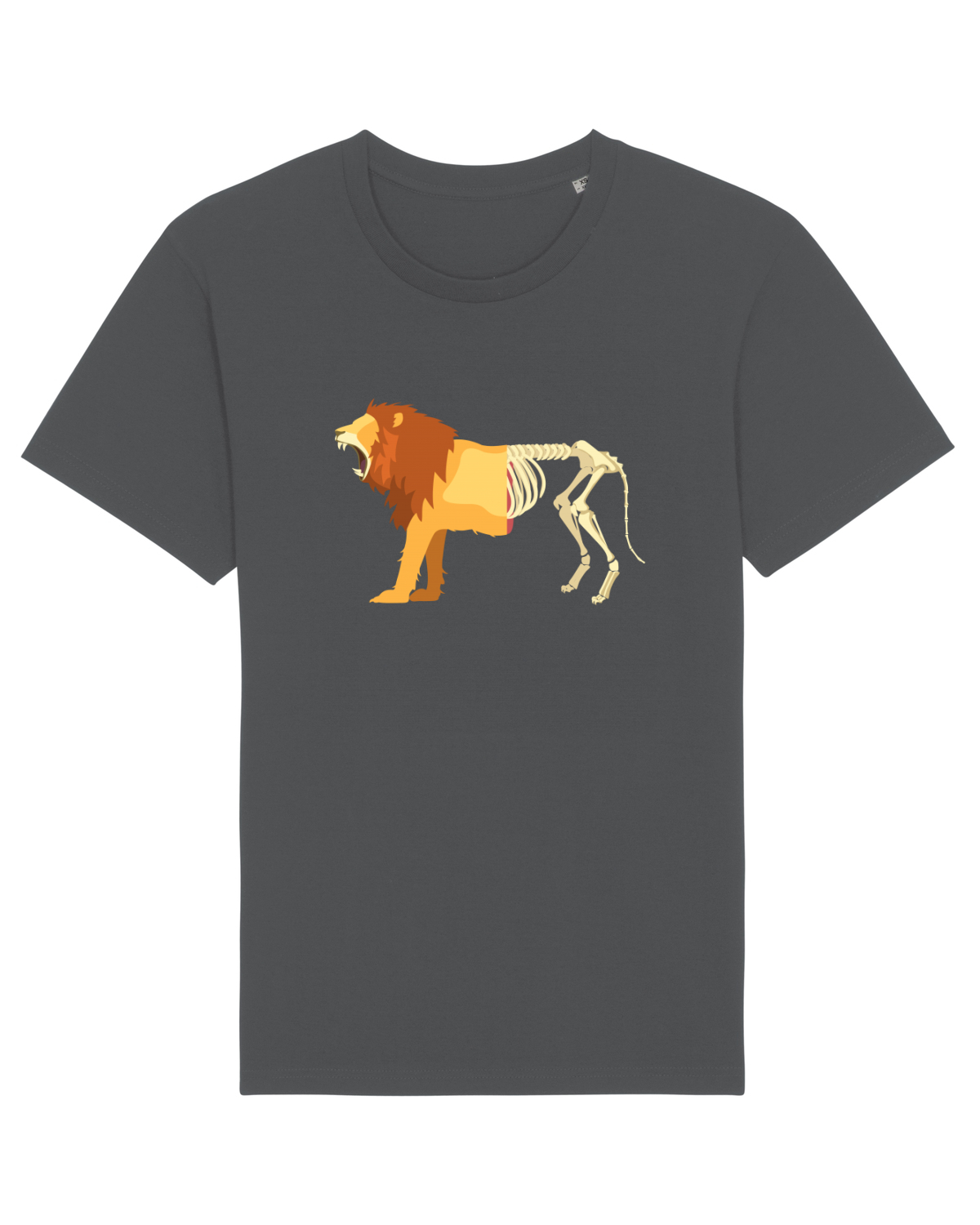 Tricou mânecă scurtă Unisex Rocker Anthracite