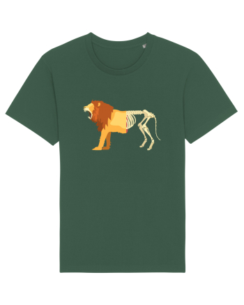 Lion Life Death Bottle Green