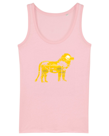 Savanah Lion Cotton Pink