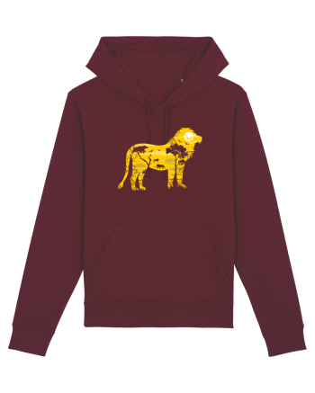 Savanah Lion Burgundy