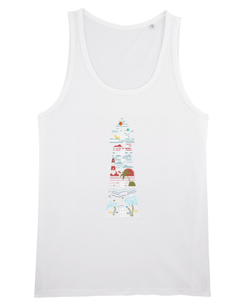 Tropical Lighthouse White