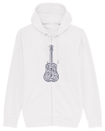 Labyrint Guitar Hanorac cu fermoar Unisex Connector