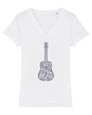 Labyrint Guitar White