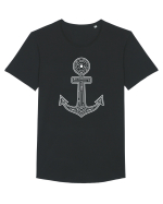 Labyrint Anchor Tricou mânecă scurtă guler larg Bărbat Skater
