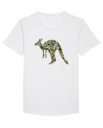 Kangaroo Jungle White