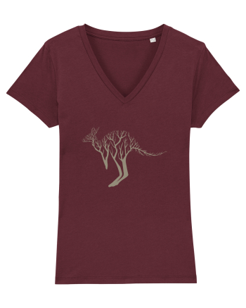 Kangaroo Tree Burgundy