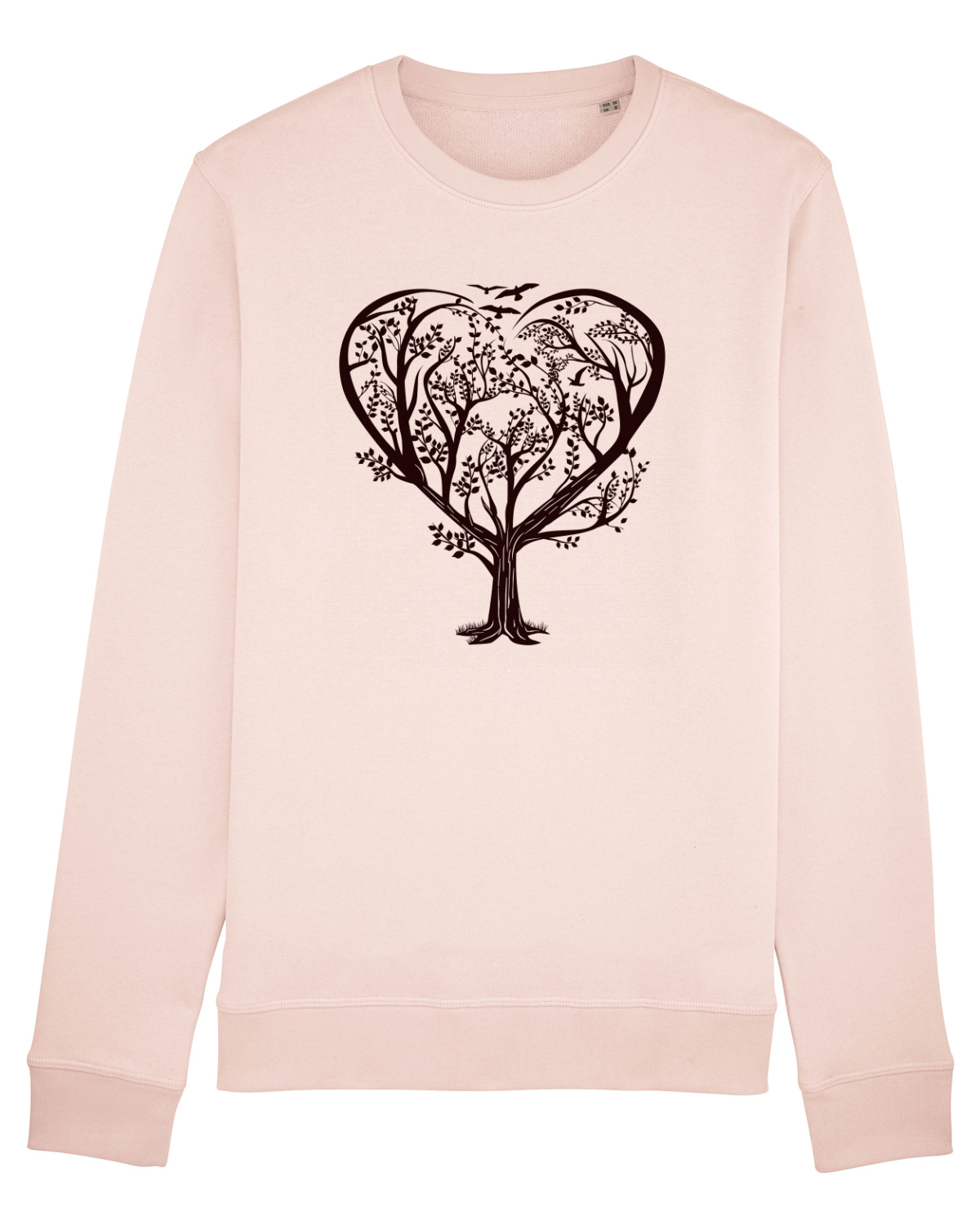 Bluză mânecă lungă Unisex Rise Candy Pink