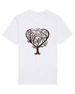 Heart Tree Tricou mânecă scurtă Unisex Rocker