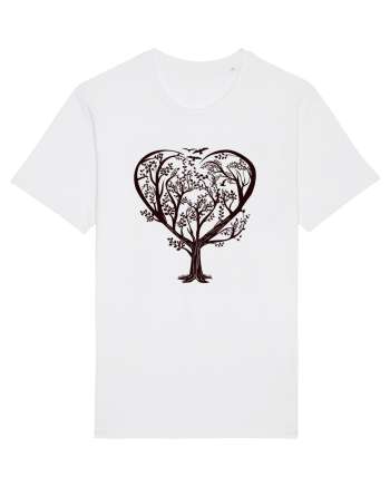 Heart Tree White