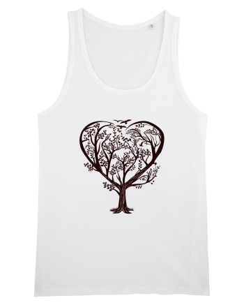 Heart Tree White