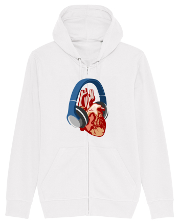 Heart Music White
