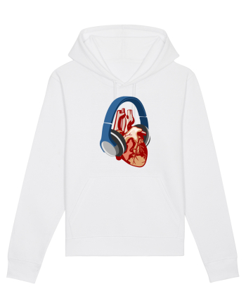 Heart Music White