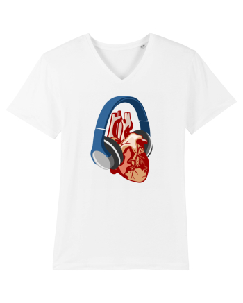 Heart Music White