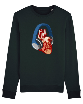 Heart Music Black