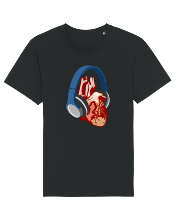 Heart Music Black