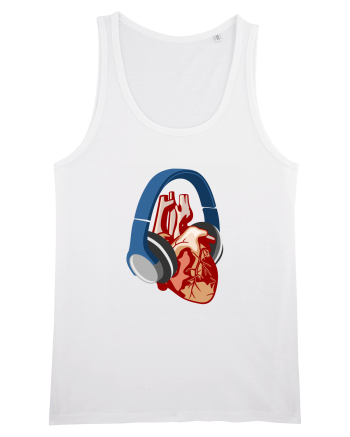Heart Music White
