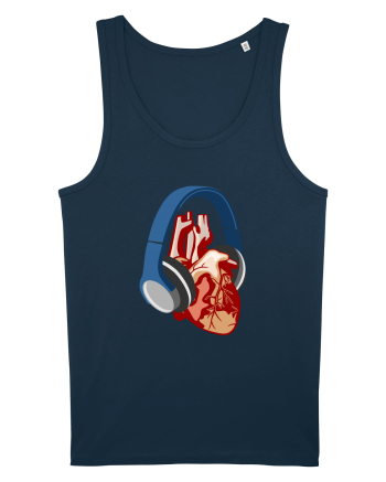 Heart Music Navy