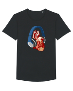 Heart Music Tricou mânecă scurtă guler larg Bărbat Skater
