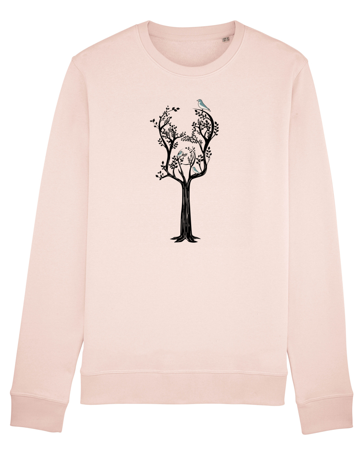 Bluză mânecă lungă Unisex Rise Candy Pink