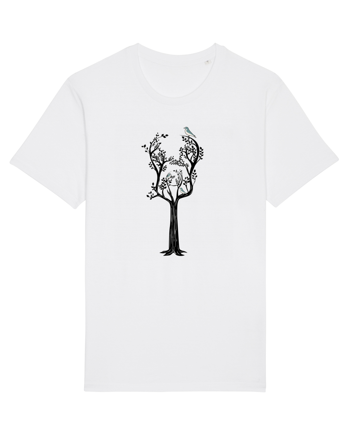 Tricou mânecă scurtă Unisex Rocker White