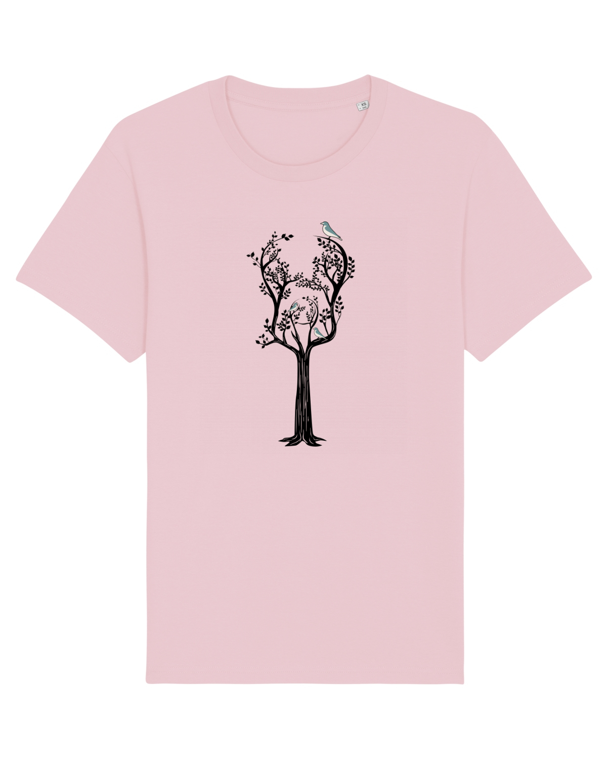 Tricou mânecă scurtă Unisex Rocker Cotton Pink