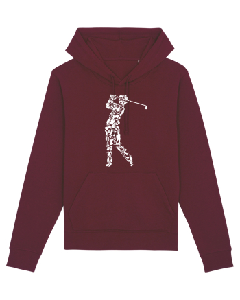Golf Player Burgundy