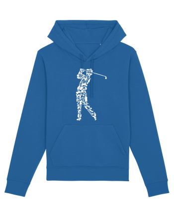 Golf Player Royal Blue