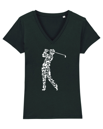Golf Player Black