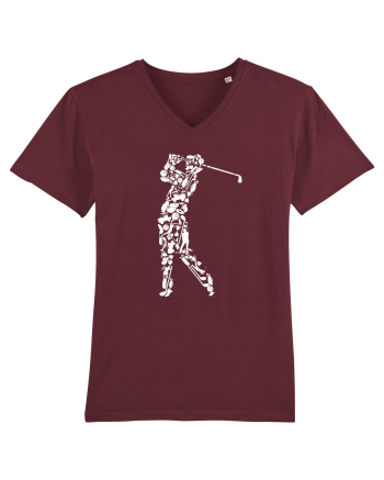 Golf Player Burgundy