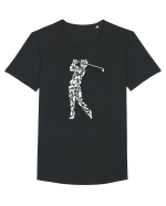 Golf Player Tricou mânecă scurtă guler larg Bărbat Skater