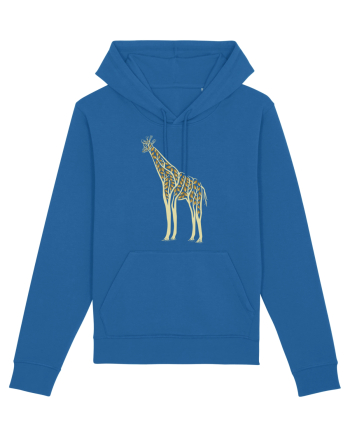 Giraffe Tree Royal Blue