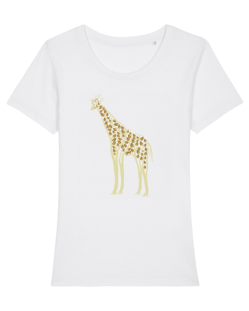 Giraffe Tree White