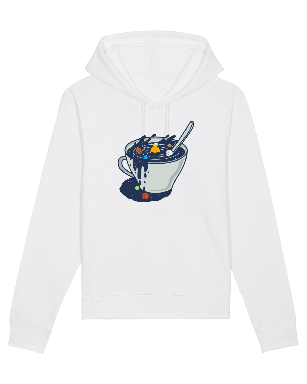 Hanorac Unisex Drummer White