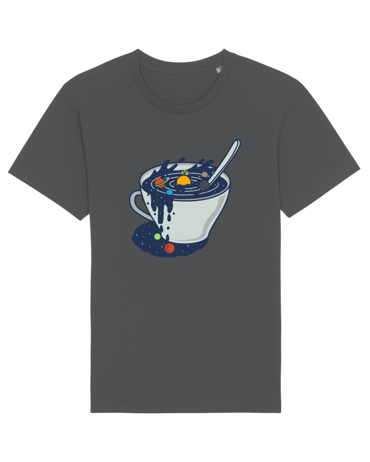 Tricou mânecă scurtă Unisex Rocker Anthracite