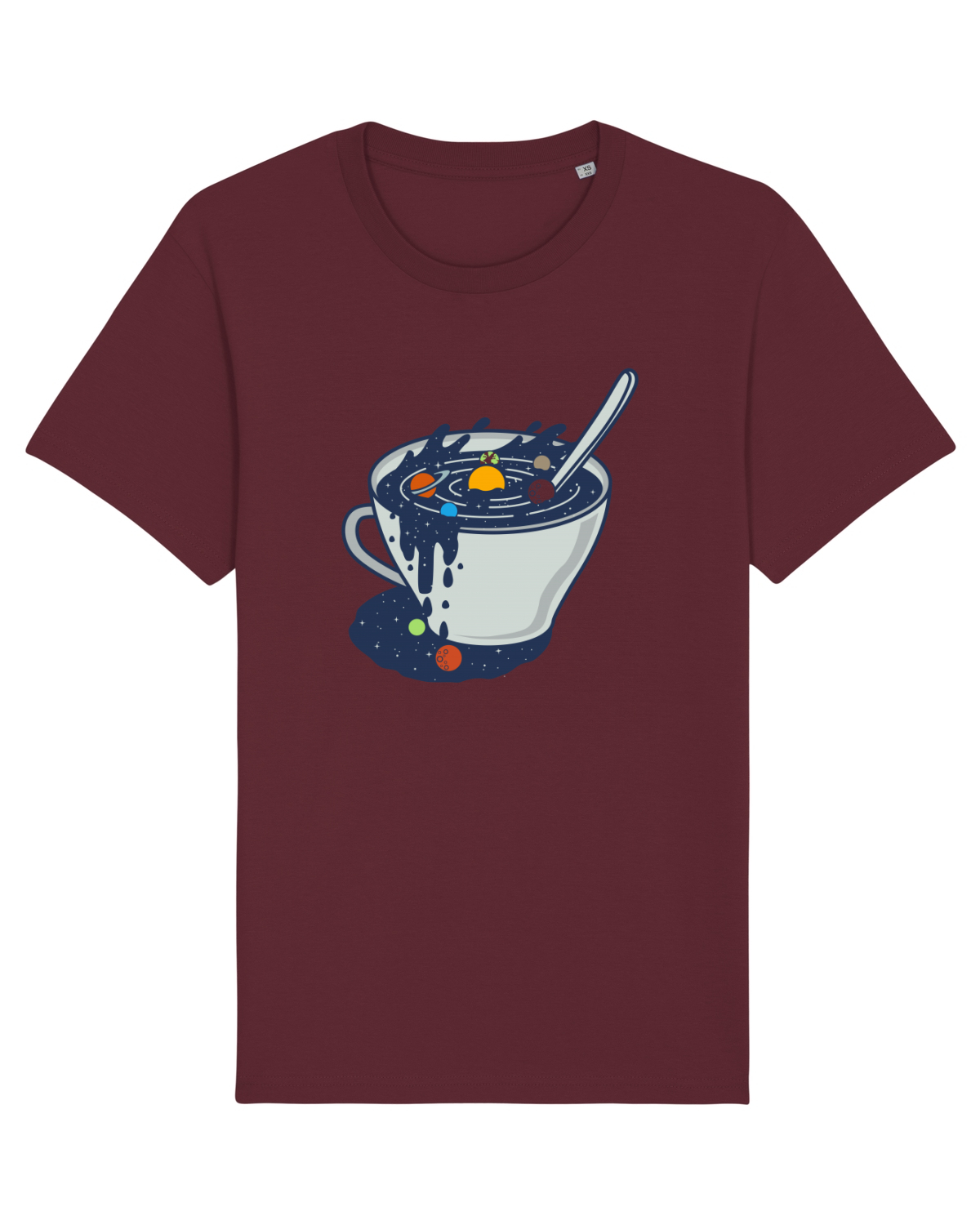 Tricou mânecă scurtă Unisex Rocker Burgundy