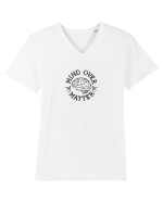 Mind over matter Tricou mânecă scurtă guler V Bărbat Presenter