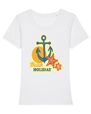Beach Holiday White