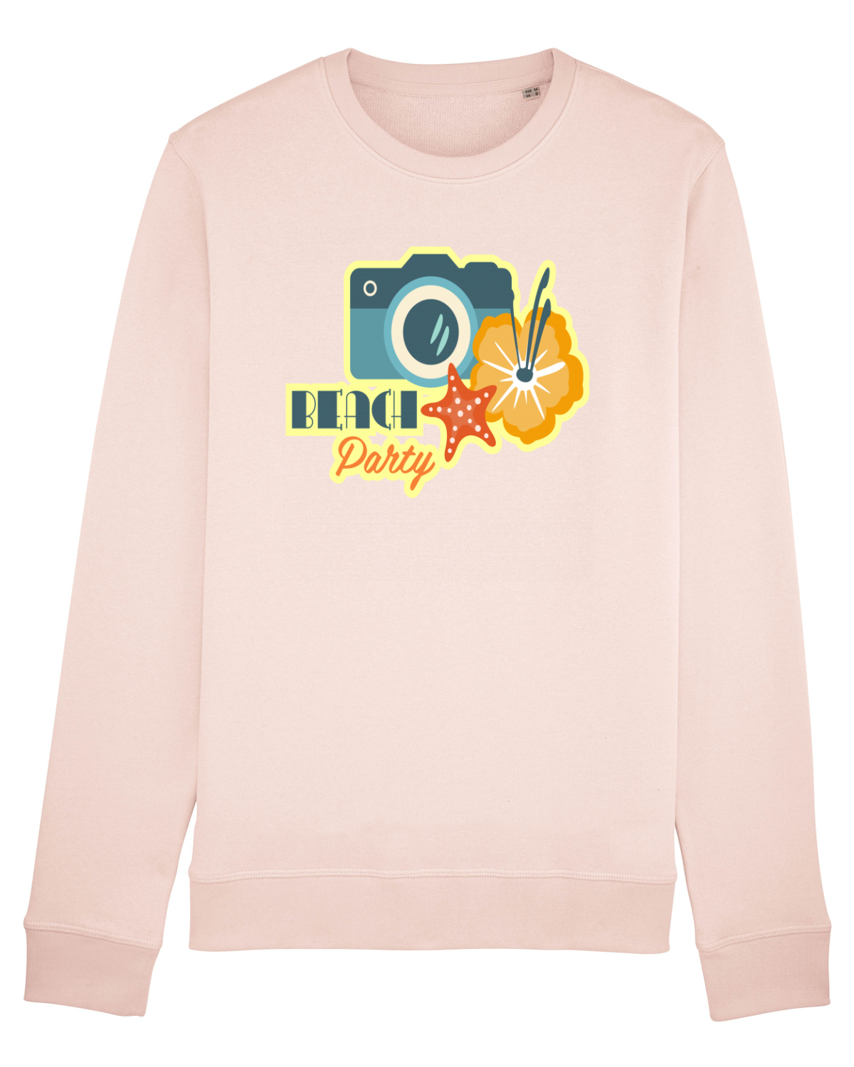 Bluză mânecă lungă Unisex Rise Candy Pink
