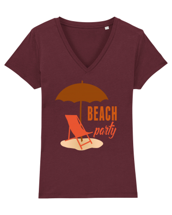 Beach Party Burgundy