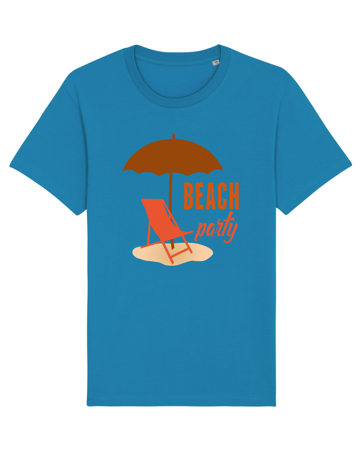 Tricou mânecă scurtă Unisex Rocker Azur