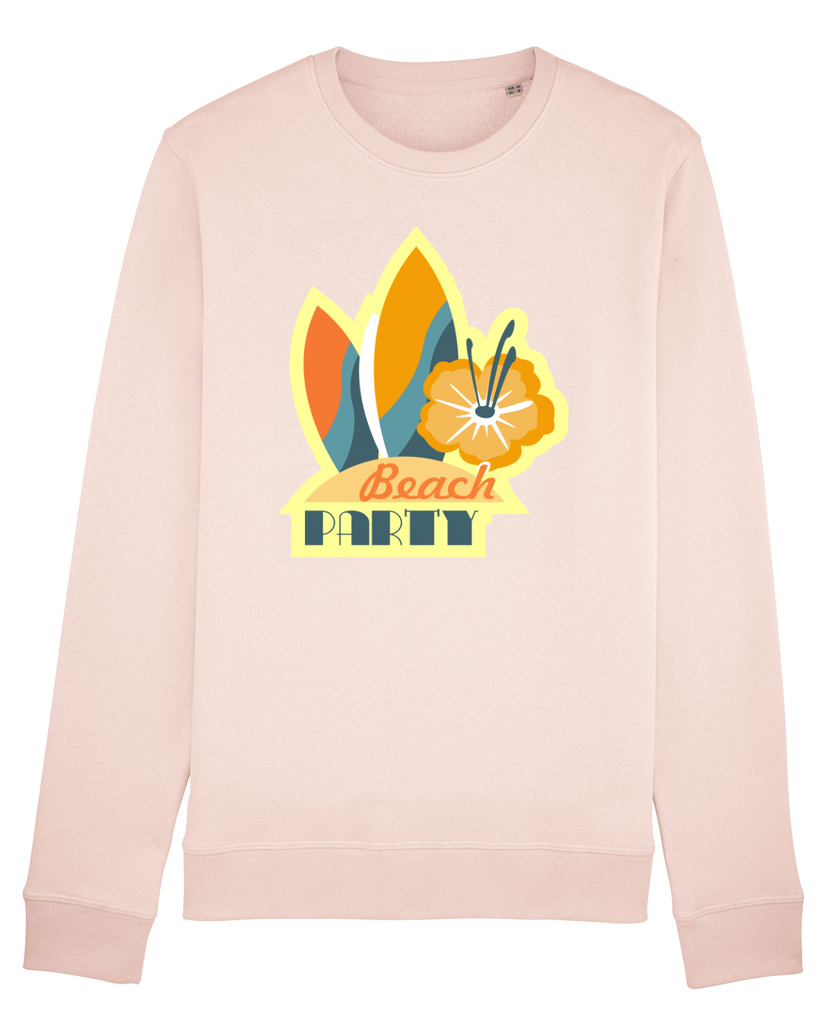 Bluză mânecă lungă Unisex Rise Candy Pink