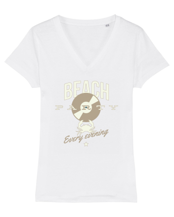 Beach party Every Evening White